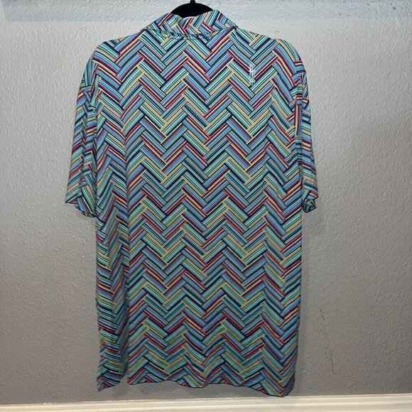 IBKUL Function + Elegance Golf Tennis Pickleball Polo Shirt - EUC - Men's XL - Picture 2 of 9